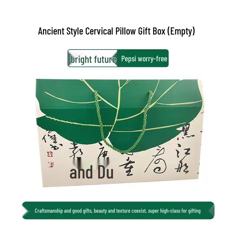 Yun Jin Silk Blend Mugwort Scented Cervical Pillow with Removable Washable Cover