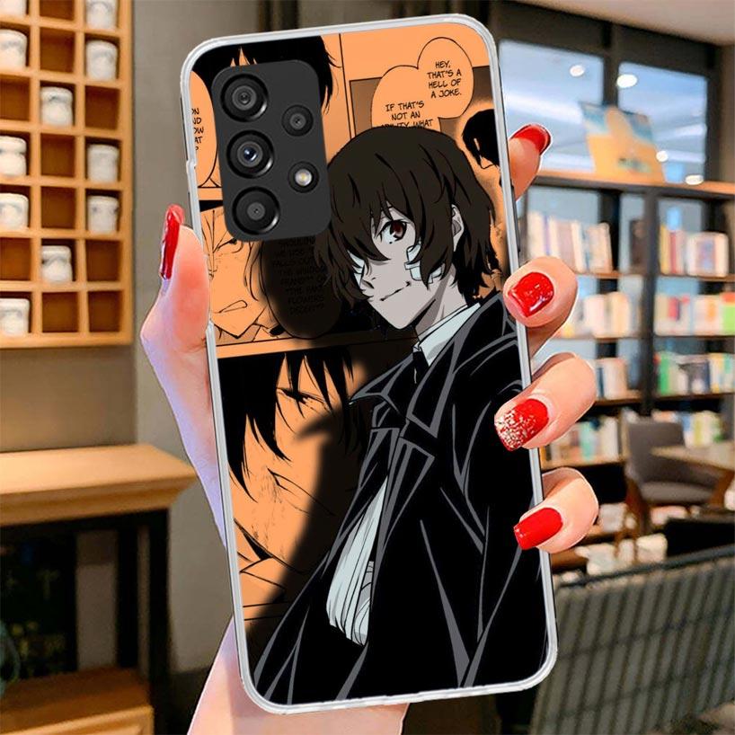 Bungo Stray Dogs Manga Phone Case For Samsung Galaxy A17 A37 A57 A16 A26 A36 A56 A15 A25 A35 A55 A14 A24 A34 A54 A13 A23 A33 A53