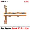 11Pcs For Tecno Spark Go 1116 Spark 11 Pro Plus Spark 6 Go Spark 11C 11C Volume Power Switch On Off Button Key Flex Cable