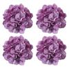 4Pcs Curtain Flower Tiebacks Rope Romance Elegant Artificial Florals Drapery Holdback Ties Straps for Home Decoration