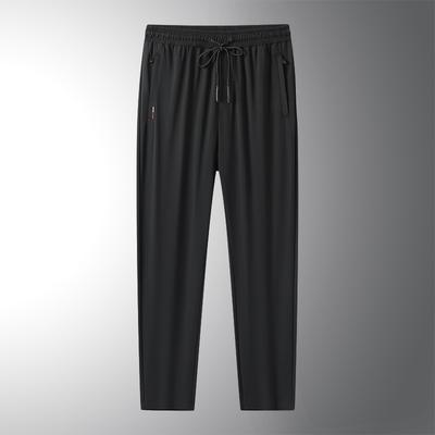 Καλοκαιρινό Λεπτό Παντελόνι Ανδρικό Φαρδύ Φόρμα Παχύς Διαπνέον Ελαστικό Γρήγορο Στέγνωμα Κλειστό Ίσιο Casual Παντελόνι