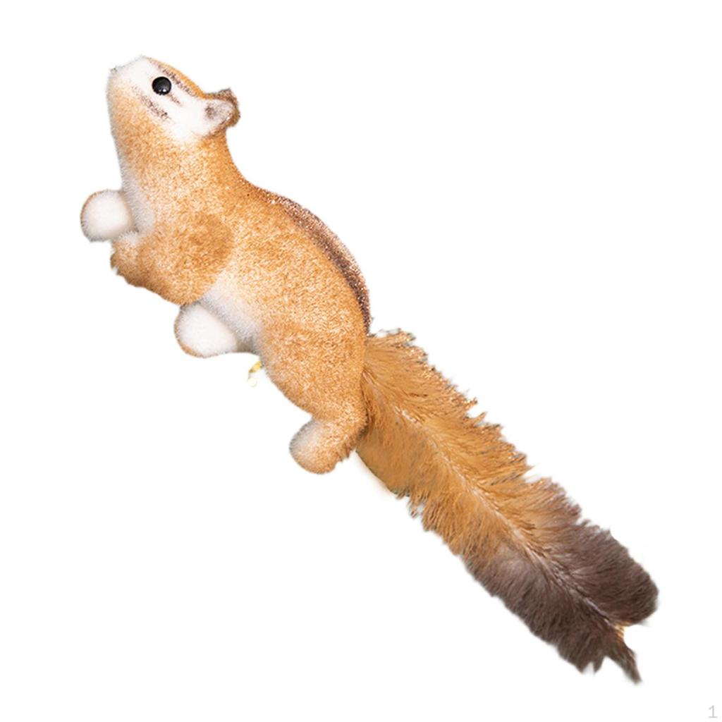 Christmas Squirrel Decor Tree Ornament Collection Lightweight Adorable Animal Figurine