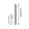 100/200Pcs Double-Head Seamless Installation Nail With Sleeve Carbon Nails Steel Thread Hardwar N6D6