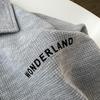 Retro Loose-Fit Long Sleeve Polo Sweatshirt - Spring/Autumn Casual Student Top