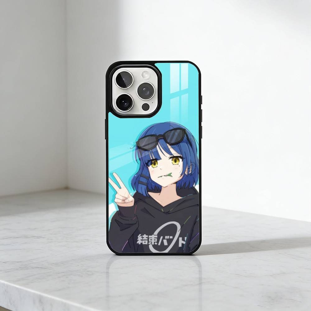 K-Kessoku B-Band BocchiS the R-Rock Phone Case For iPhone17,16,15,14,13 Plus,Pro Max Magnetic For Magsafe Wireless Charging