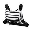 Men s Sports Chest Bag Running Mountaineering Portable Adjustable Large Capacity Breathable Quick dry Fabric Green One