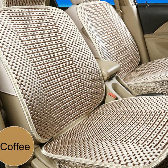 WTEMPO Five-seater Standard Version Car Seat Cushion Four Seasons Universal Full Surround Summer Ice Silk Seat Cover Car Cushion Car Interior Supplies