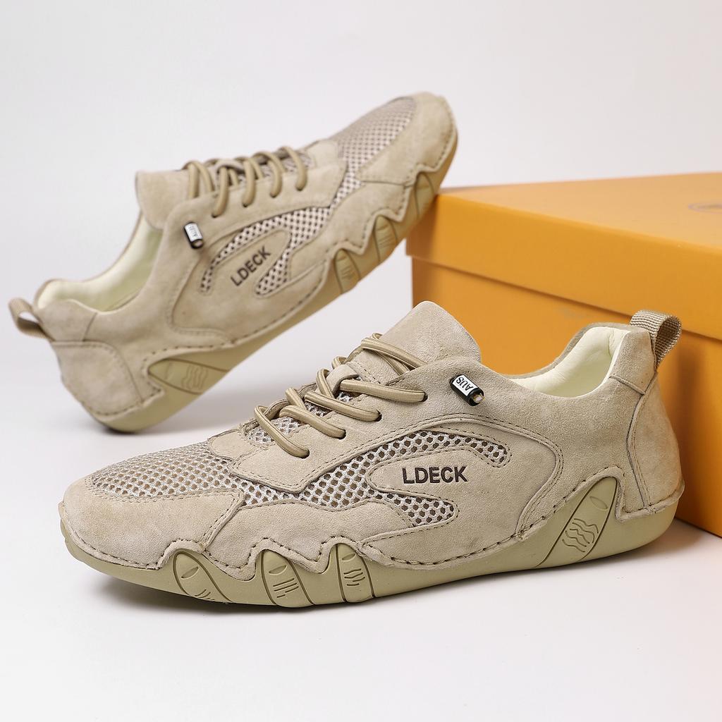 2025 popular large size men's and women's shoes outdoor casual shoes summer breathable mesh shoes sports shoes