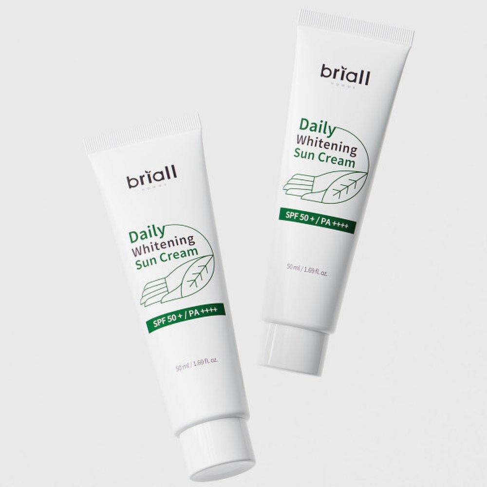 BRIALL Homme UV Protection Skin Protection Daily Whitening Sun Cream 50ml