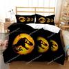 Jurassic Park Bedding Set Cartoon Kids Duvet Cover Set Pillowcase Queen King Double Bed Home Dropshipping King Size 3D Print