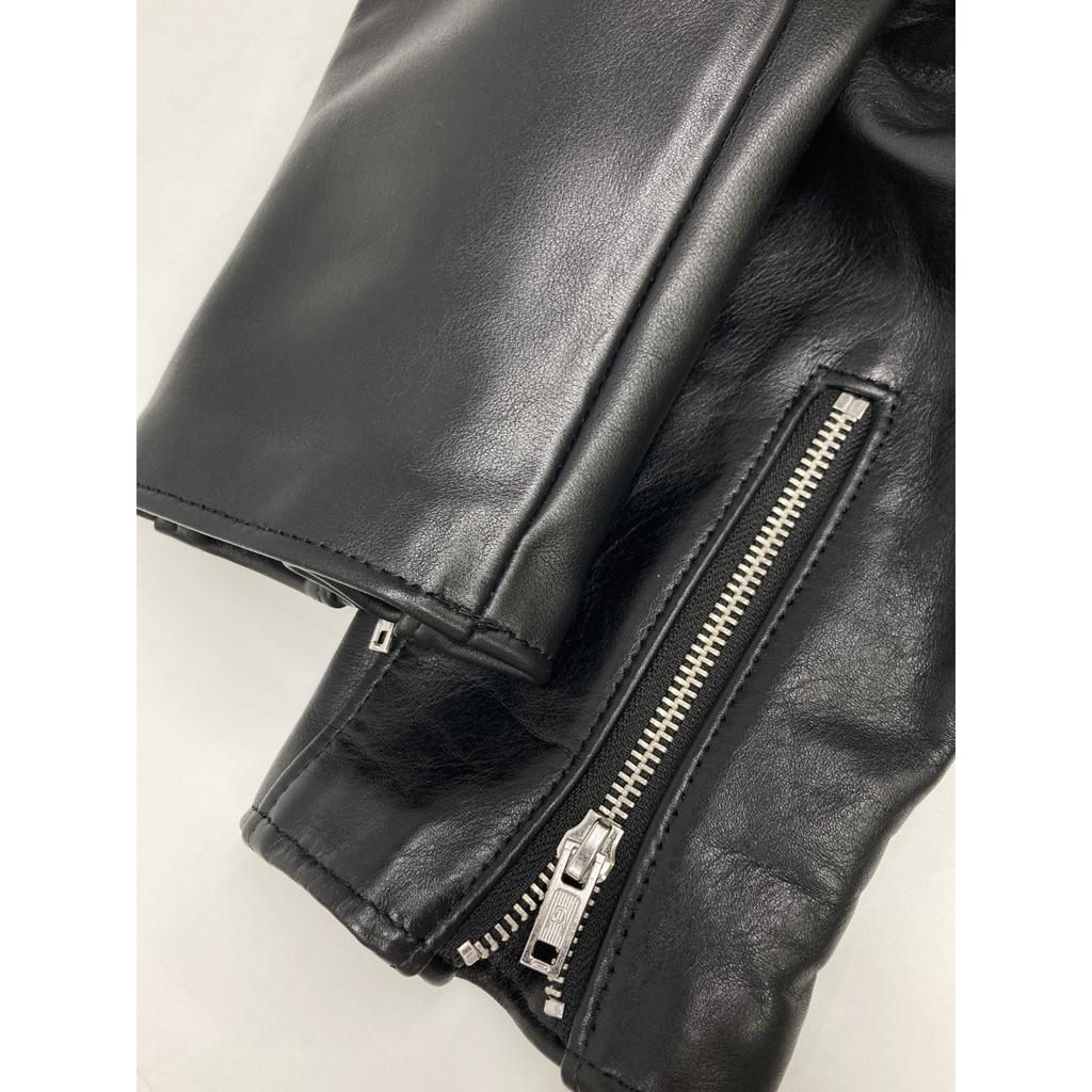 666 Black LETHER WARE Rider's Jacket Jacket 40 blackUsed