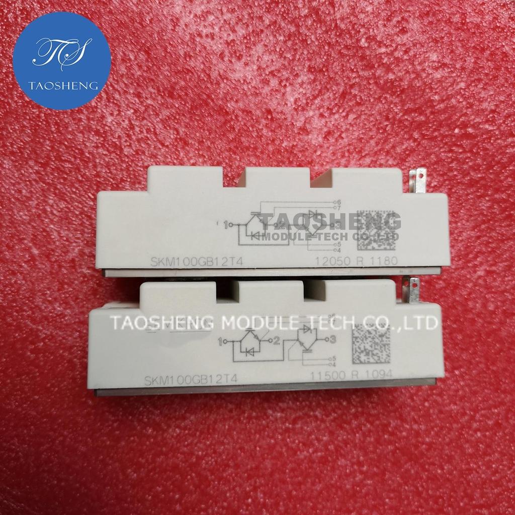 1PCS SKM100GB12T4 100A/1200V New and Original IGBT (TAOSHENG) MODULE #TS023