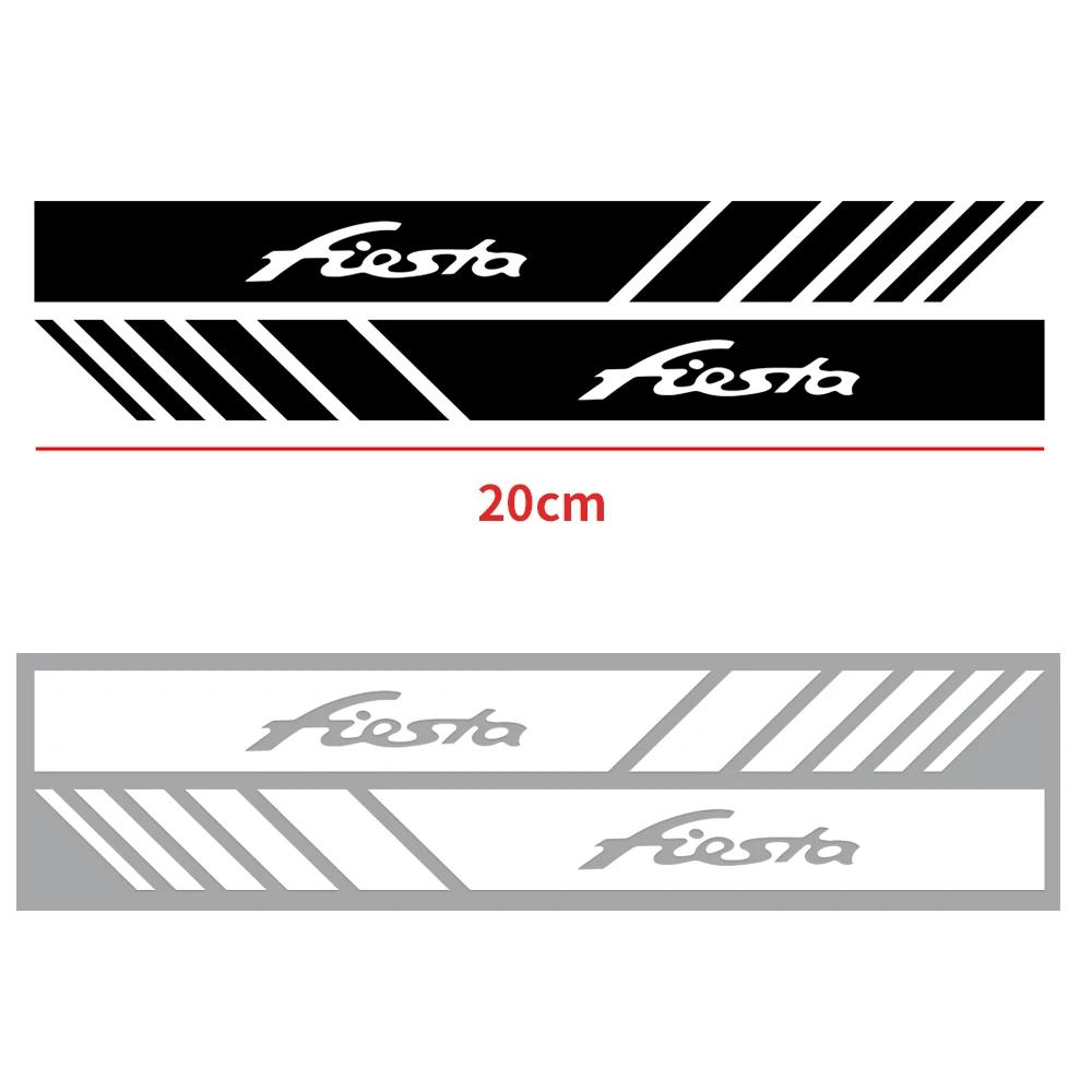 Car Sticker 2025 Hot 2PCS Vinyl Car Rearview Mirror Sticker Auto Side Body Stripe Decal Decoration For Ford Ranger Focus Kuga Mu