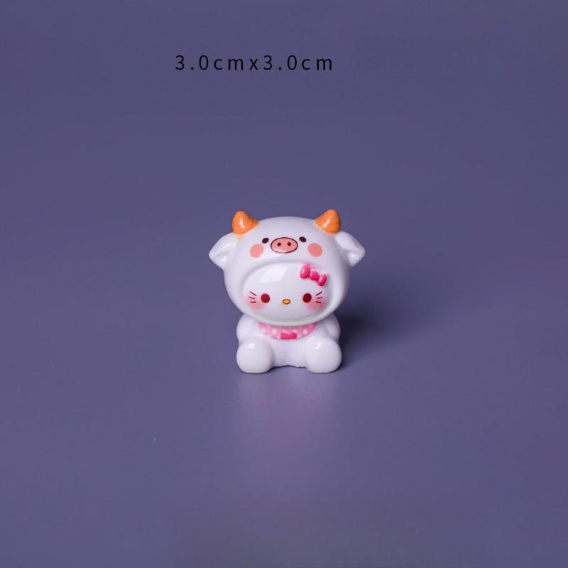 Micro Landscape Creative Cute Desktop Ornament белый