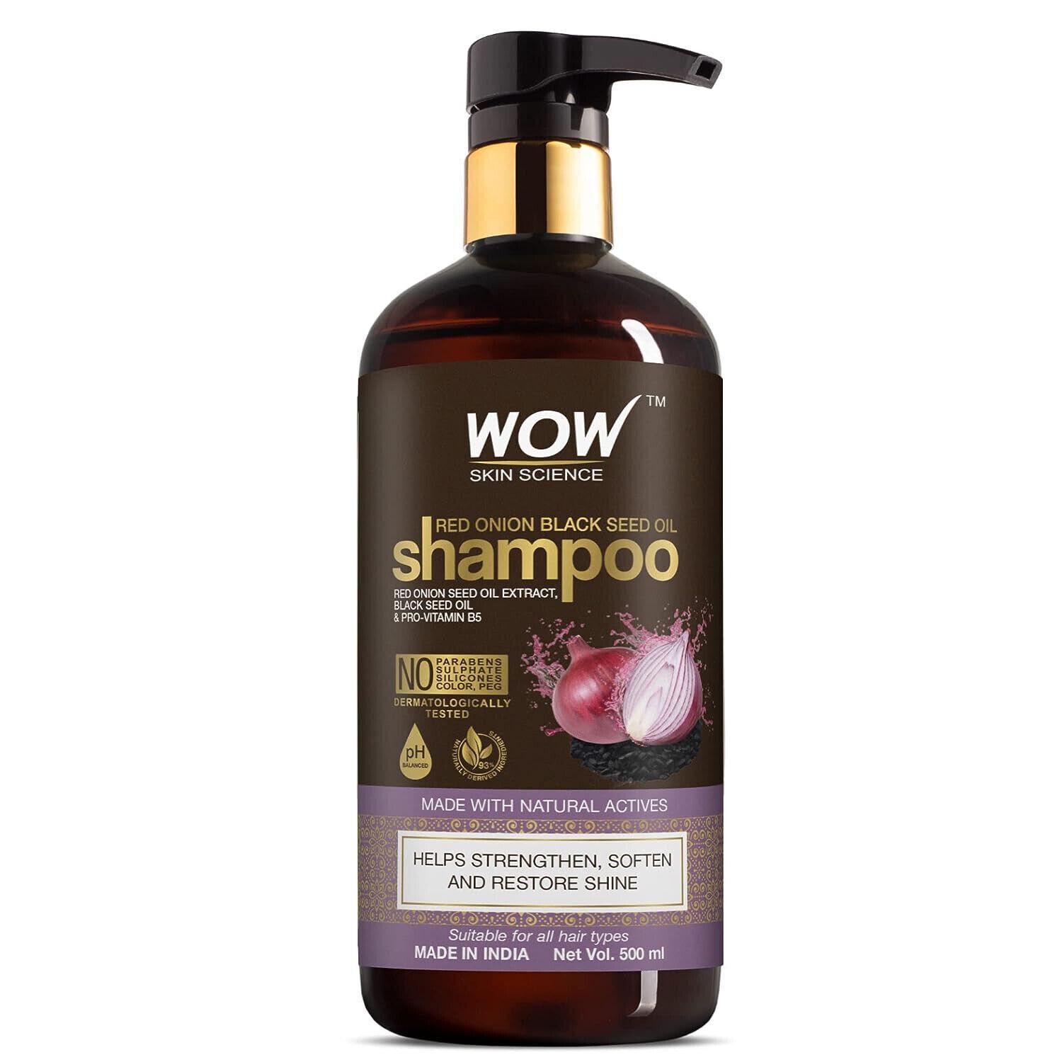 

@Wow Red Onoin & Black Seed Shampoo 500ml