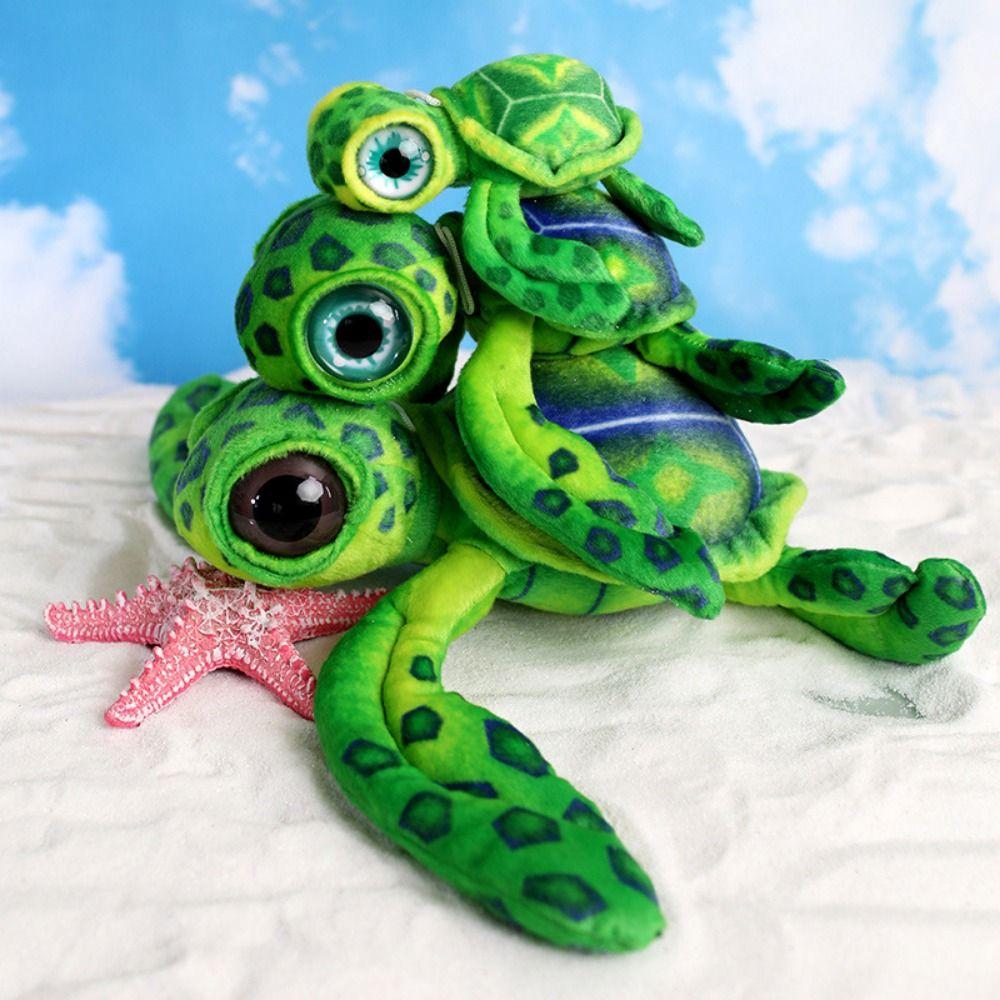 Sea Turtle Sea Turtle Plush Toy Sea Animals Simulation Sea Turtle Plush Doll Room Decoration