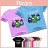 Tshirt Game Imposter Crewmate Boys Girls Round Neck  Tshirt Kids