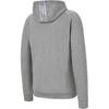 adidas Game And Go Big Logo 3-Stripes Full-Zip Hoodie Medium Grey Heather Men Streetwear IW8394
