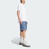 Adidas Originals Adicolor Outline Trefoil Shorts With Embroidered Logo Men Shorts Light-Blue IR8005