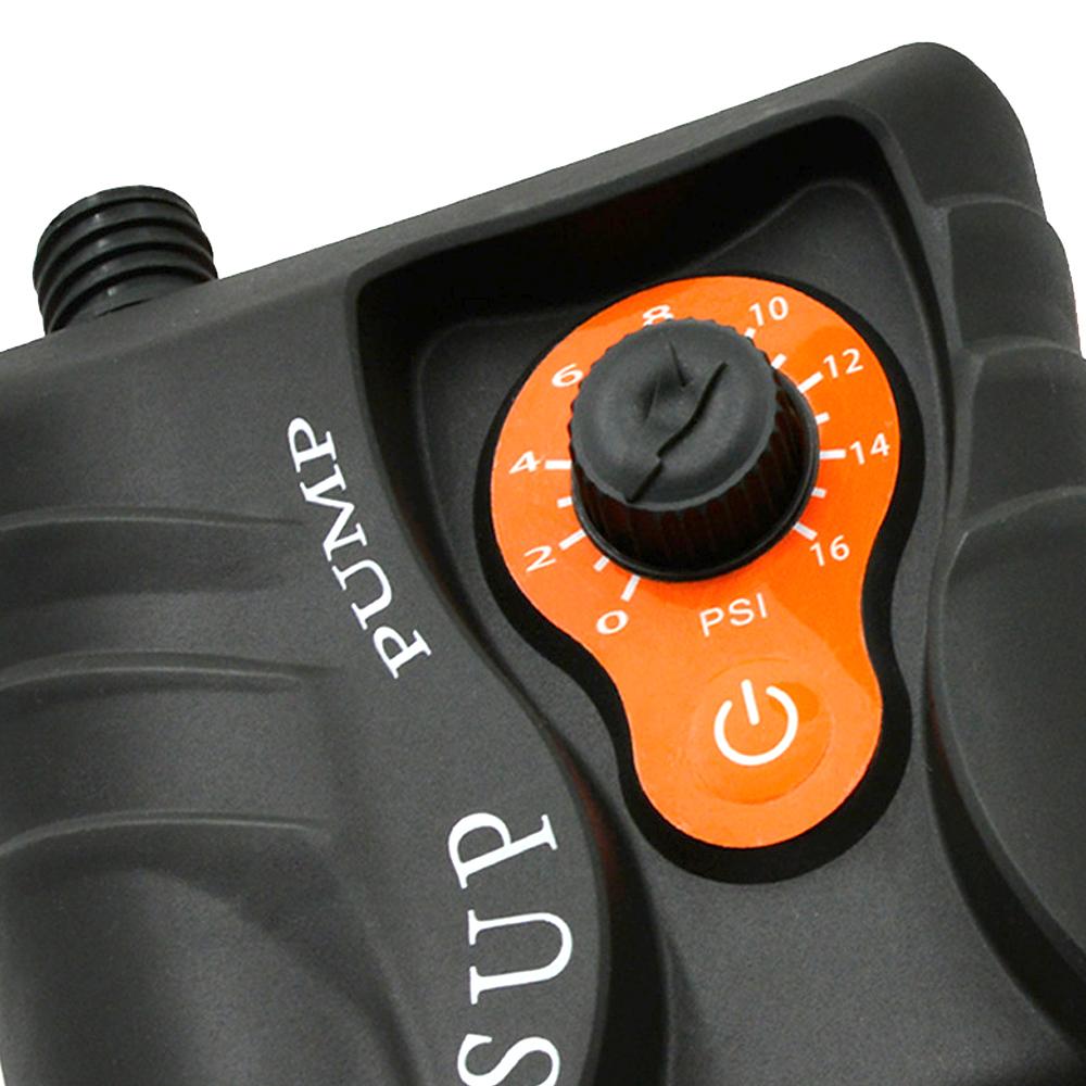 Electric Air Pump 16PSI High Pressure Air Compressor Mini Portable Tire Inflator 110W for Stand Up