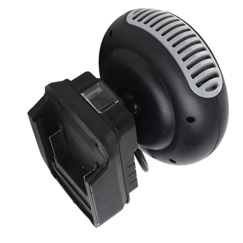 Încălzitor mic de spațiu 170W 2 trepte Alimentat cu baterie 18V Ventilator electric cu încălzire pentru BL1815 BL1820 BL1530