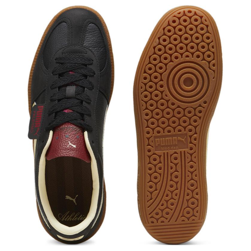 Puma Palermo Players Lane Unisex Sneaker Schwarz Intensivrot 398525-01