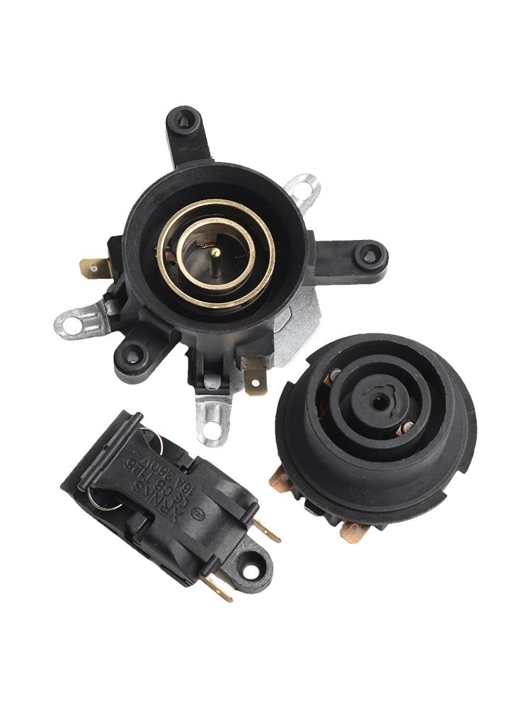 3pcs Household Electric Kettle Base Thermostat Temperature Switch Connector Coupler Socket Electric Kettle Accessories