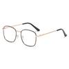 Anti Blue Light Photochromic Eyeglasses UV400 Protection Metal Frame for Outdoor Activities