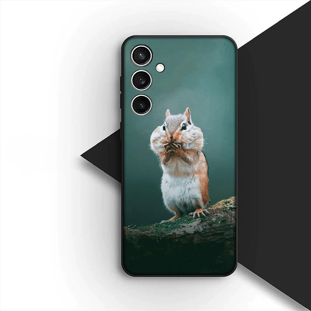 Sika deer Squirrel Silicone Cover for Motorola Moto G55 G45 G75 G85 G84 Edge 50 30 Fusion 40 NEO Ultra Pro Coque Phone Case