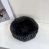 Plaid Beret Women's Spring New Versatile Atmosphere Shows the Face Small Painter Hat