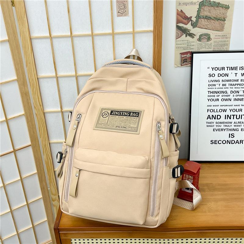 Schoolbag Female Large Capacity Male High School Junior High School Student Middle School Student Backpack Backpack Elementary School