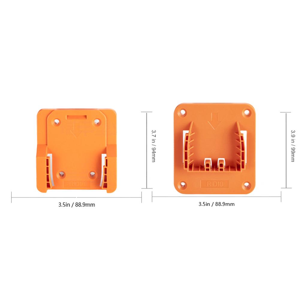 Battery Rack Tool Rack For AEG 18V Battery For RIDGID 18V Tool Battery Drill Hanger Easy Installation