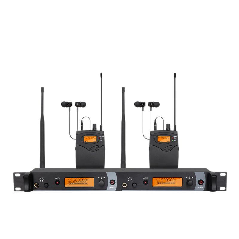 Professional Wireless In-Ear Monitor System for Stage Performances, Singers, Bands, Rehearsals, Concerts, and Live Broadcasts