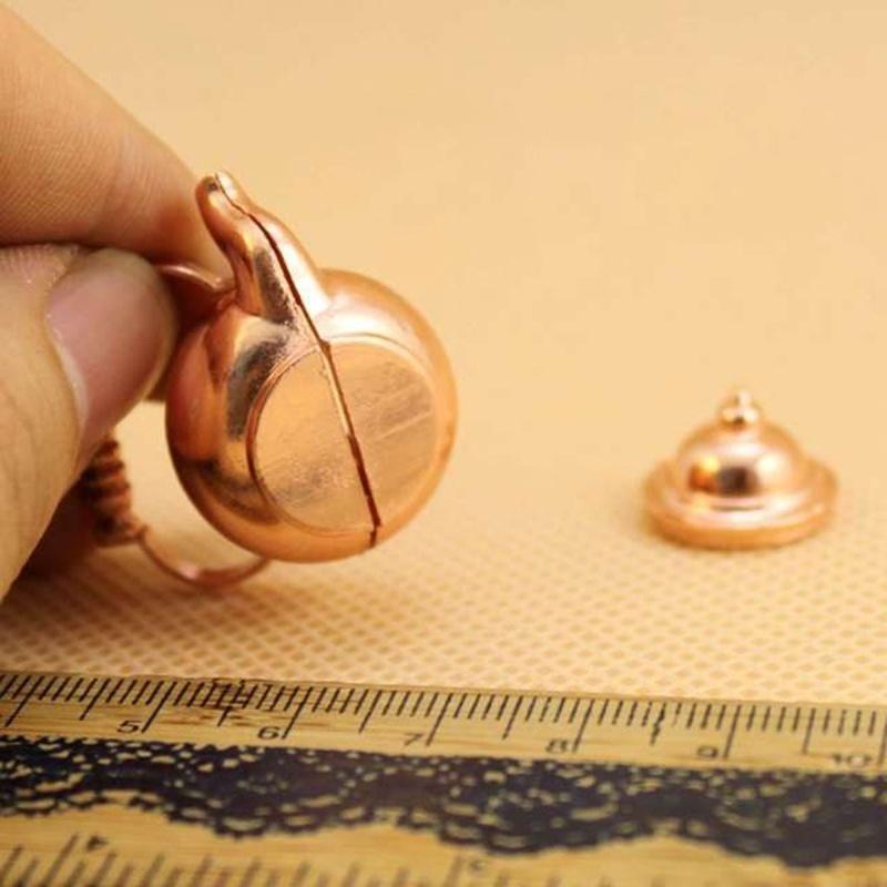 Retro Kettle Open Lid Dollhouse Miniature Re-ment 1:12 Scale Fairy Doll Home Home Decor Figurines Miniatures