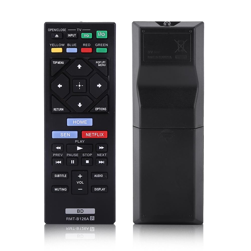 1Pc New Stylish  RMT B126A Remote Control Black Replacement Controller For Sony Blu Ray