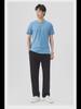 240g Men's High-End Supima Cotton White T-Shirt - Short-Sleeve, Round Neck, Spring/Summer Inner Wear