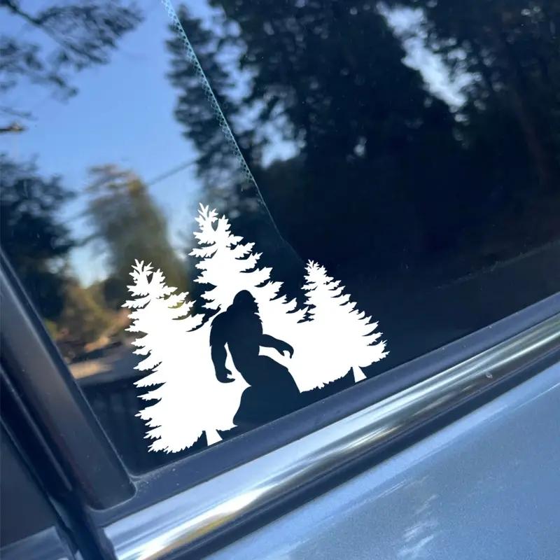 JT06# Bäume Wald Auto Aufkleber Wasserdicht Vinyl Aufkleber Auto Zubehör Dekor