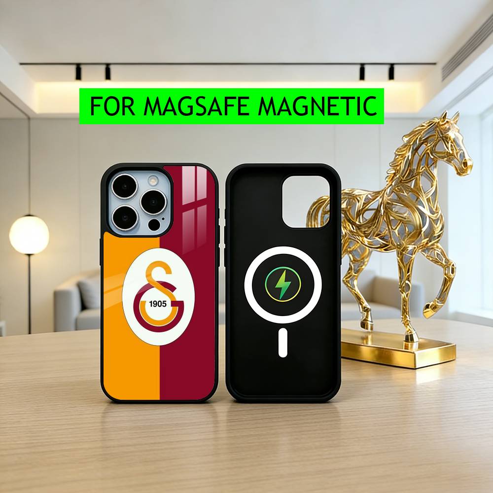 Pattern G-Galatasaray SK-es Phone Case For iPhone17,16,15,14,13,12,11 Plus,Pro Magnetic with Magsafe Wireless Charging
