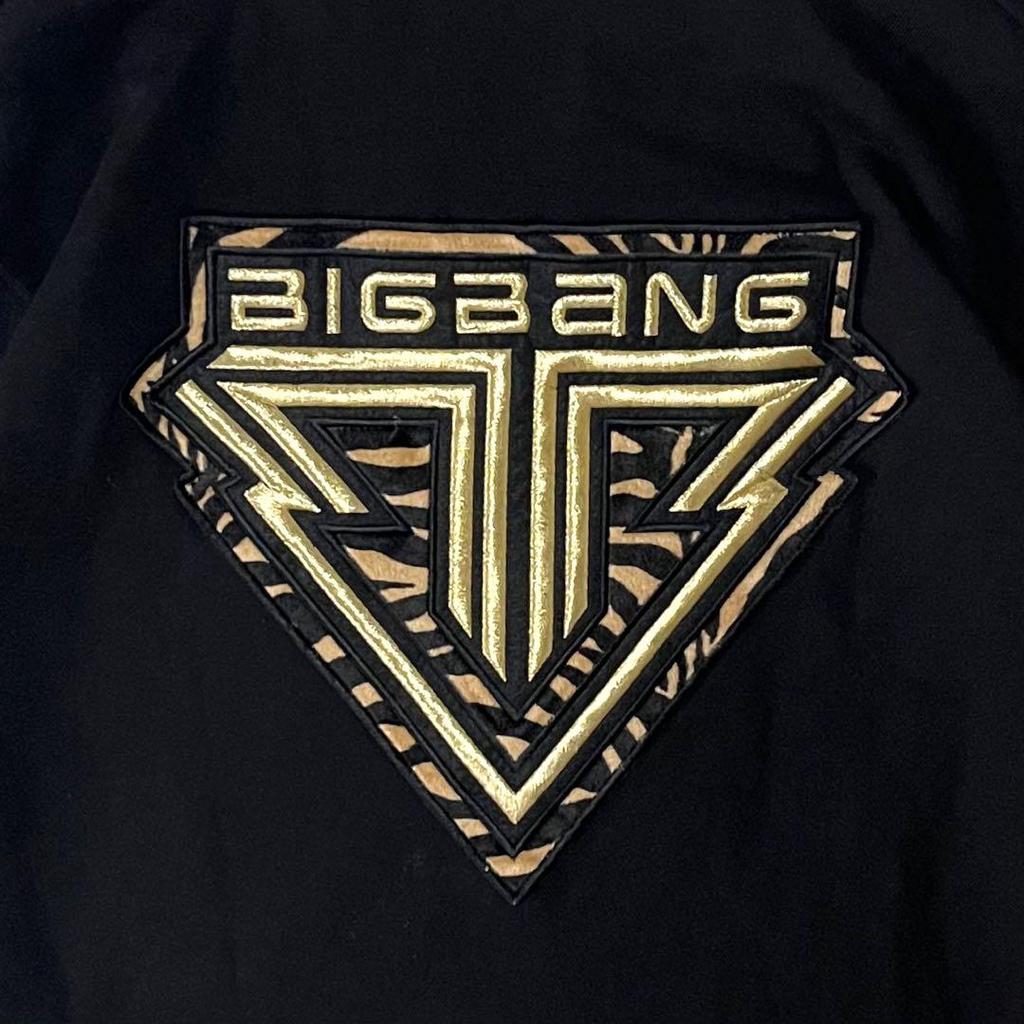 [USED] BIGBANG ALIVE TOUR 2012 Zebra Print Embroidered Hoodie, Size M