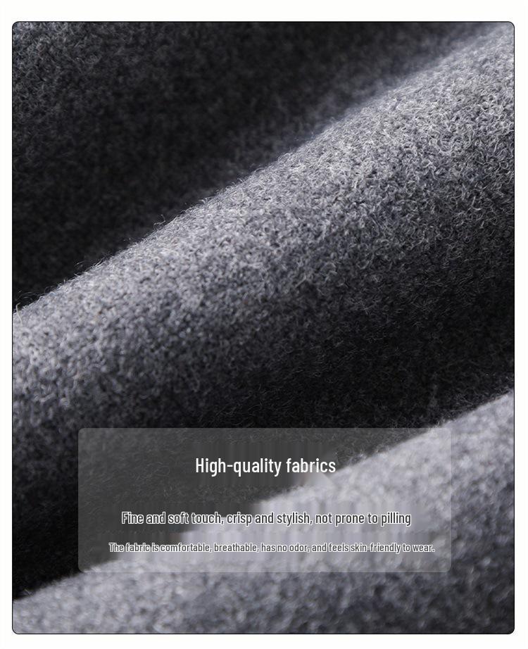 Women's Grey Wool Blend High-Waisted A-Line Skirt - Autumn/Winter 2025 Collection