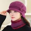Ear Flap Hat Scarf Set Plush Lined Beanie Neck Warmer Set Gifts Winter Hat Set  Winter Wear