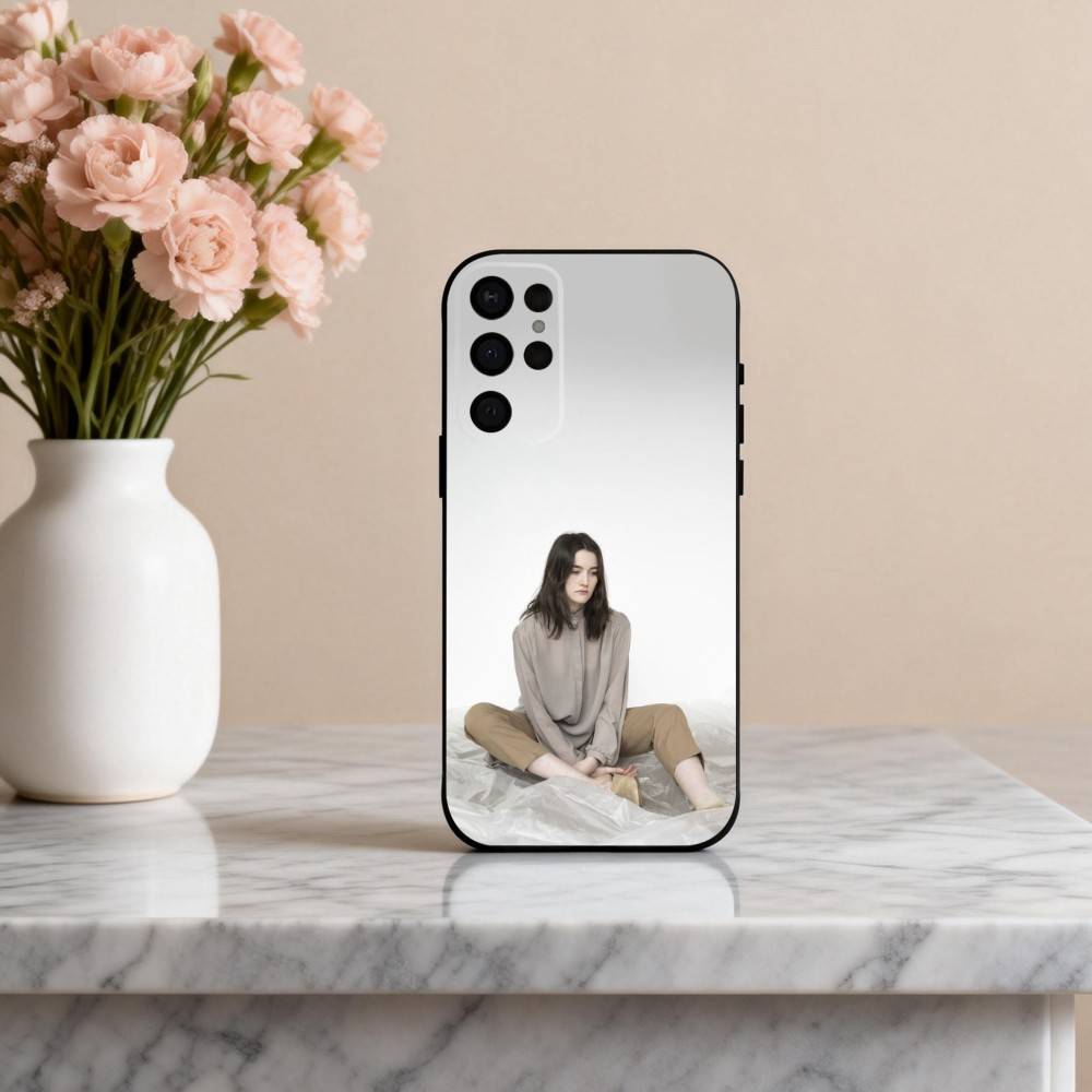 Beautiful S-Sarah P-Pidgeon Actress Phone Case For Samsung S25,S24,S21,S22,S23,S30,Ultra,S20,Plus,Others Soft Black Cover