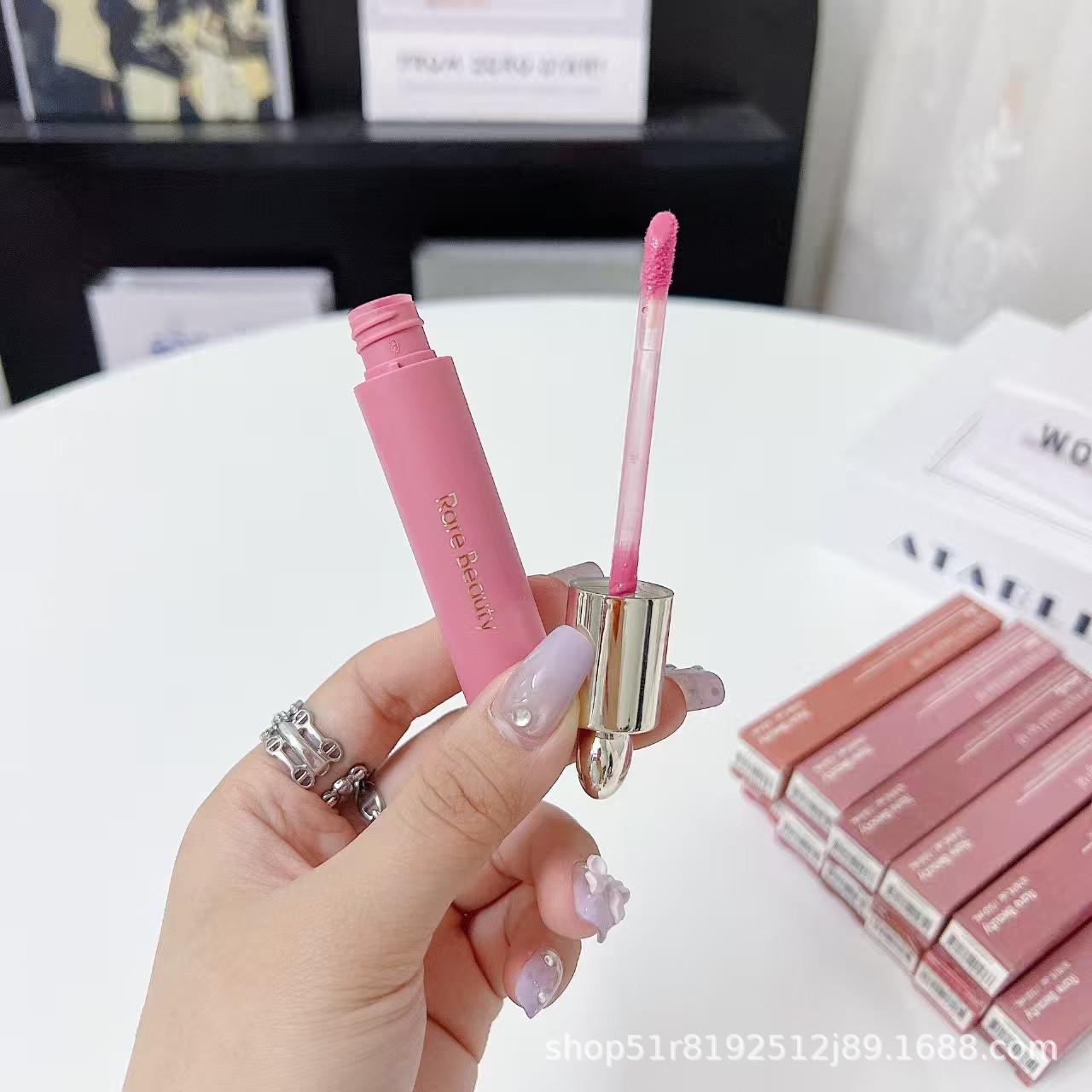 Rare Beauty by Selena: New Lip Glaze Lip Oil 3ml - Silky Soft Matte Lipstick Mirror Finish.