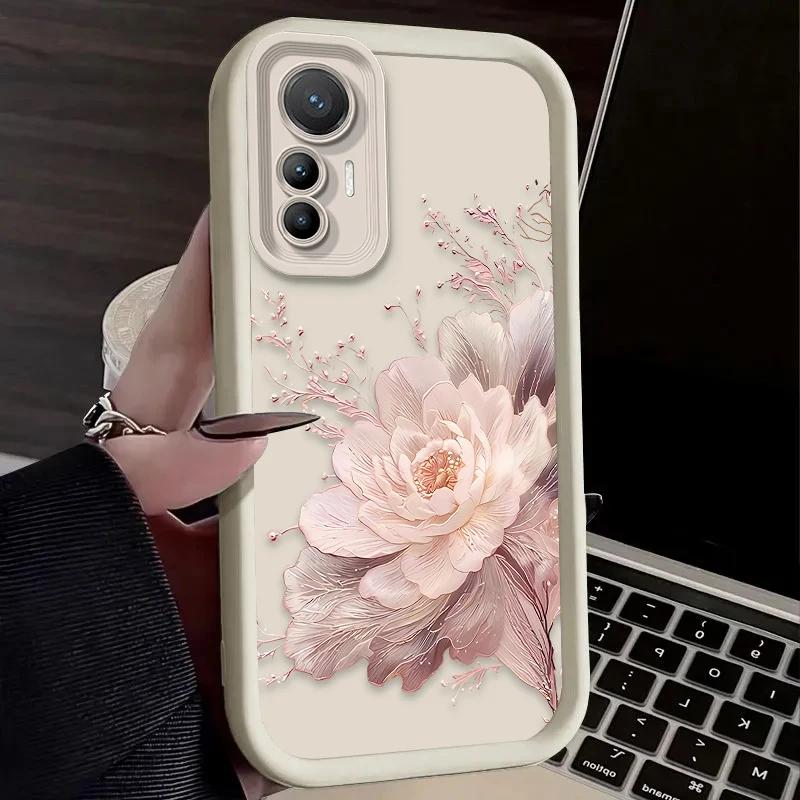 Ροζ Λωτός Ωραία Θήκη Για Xiaomi Poco C65 X7 X6 F6 F5 X5 X3 NFC F3 M6 Pro 4G Mi 13 12 11 Lite 5G 14 13T 12T 11T 14T Pro