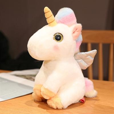 Color Unicorn Doll Plush Toy Cute Doll Product Creative Grab Doll New
