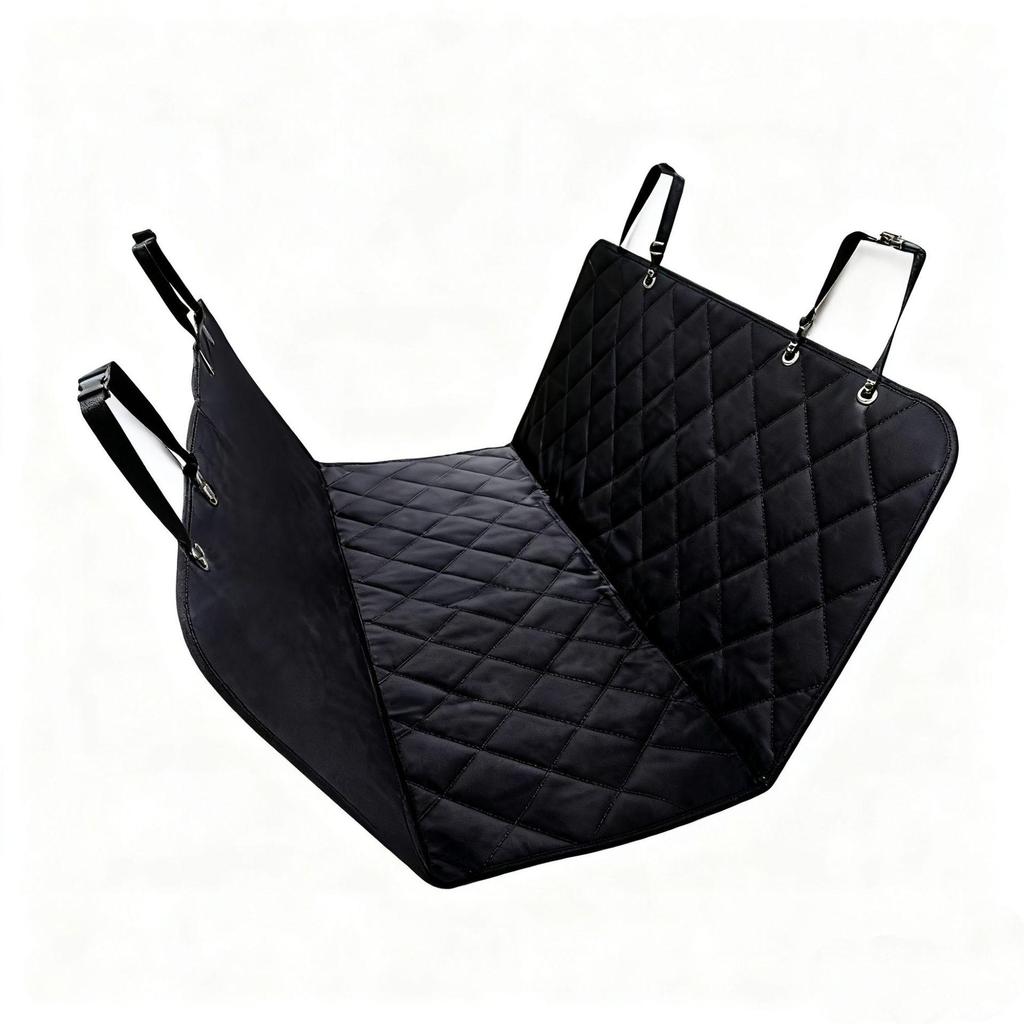 Waterproof and Dirt-Resistant Rear Seat Pet Cover and Cushion for Cars
