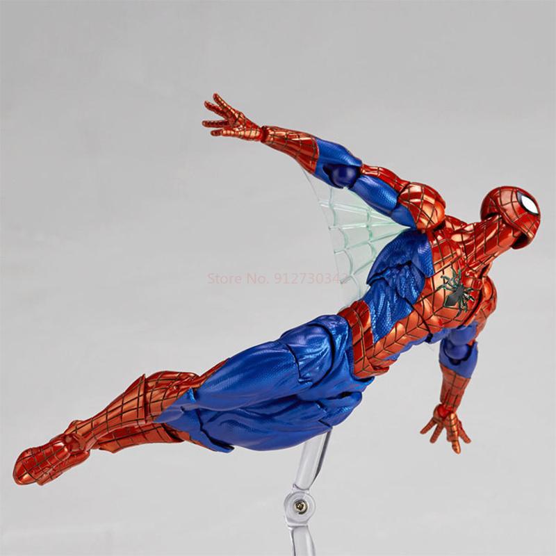 New Model Spider-Man 2.0 Premium Version Can Move Multiple Accessories Collection Boy Gifts Parent-Child Interaction
