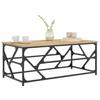  Coffee Table, Sonoma Oak 100x50x40 Cm Wood-based Material
