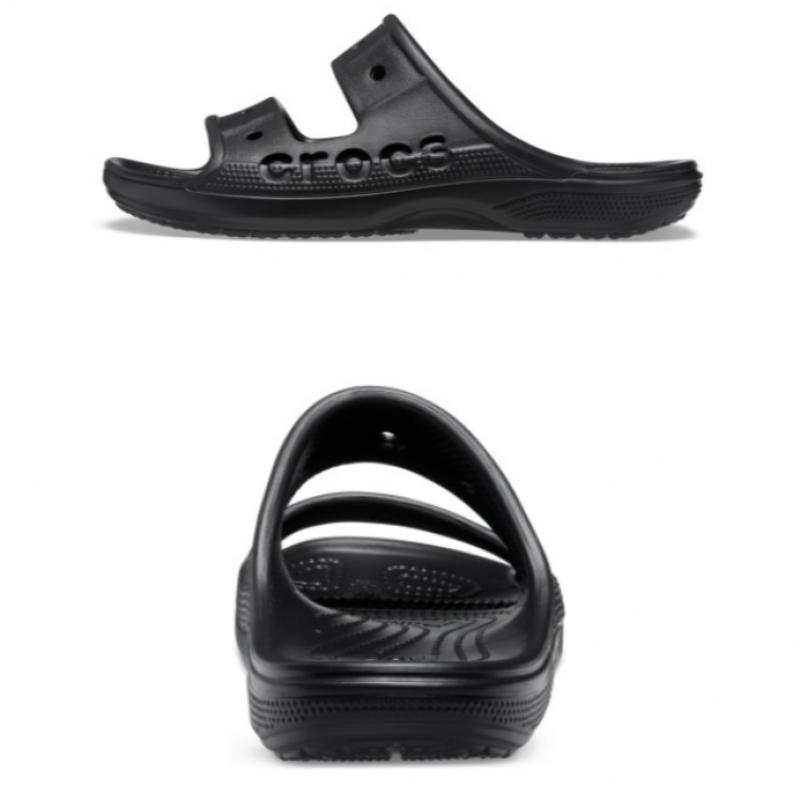 Crocs Sandały Baya Czarne 207627 001