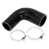 X AUTOHAUX Inner Diameter 38mm-45mm Length 102mm Elbow 90 Degree
